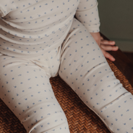 Lovely Littles Mia blue onesie and hat