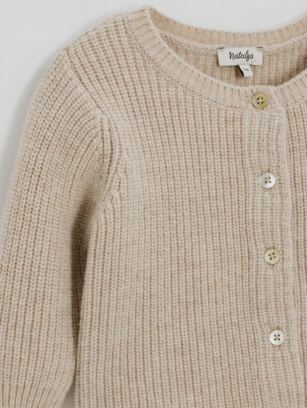 Nataly’s Beige Merino Wool sweater set