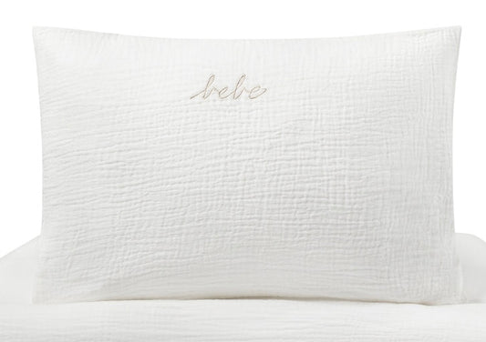 Domani Home Gauze Crib Linen pillow cover- Bebe