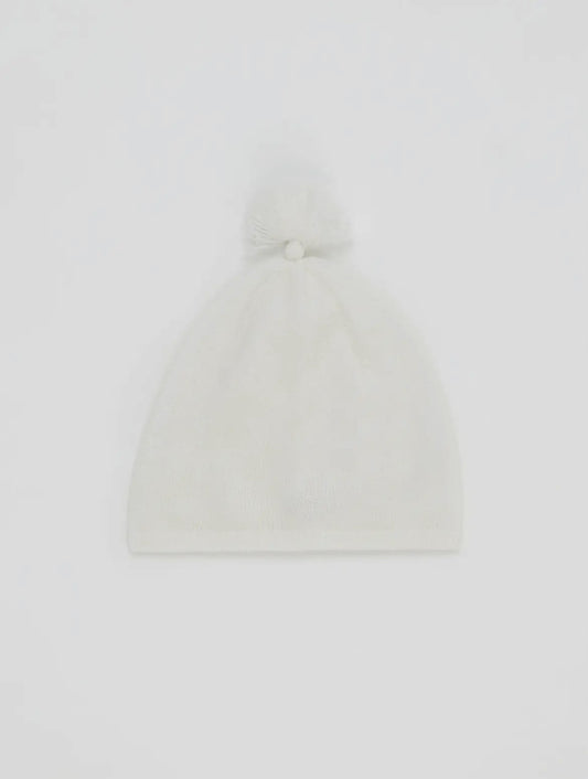 Nataly’s Cream Merino Wool Hat