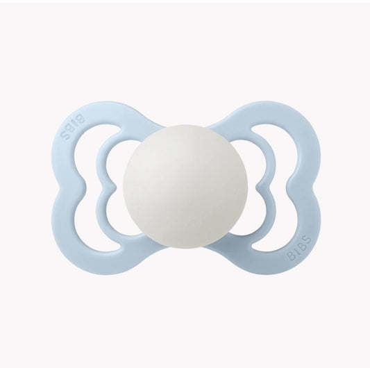 Bibs supreme silicone- baby blue