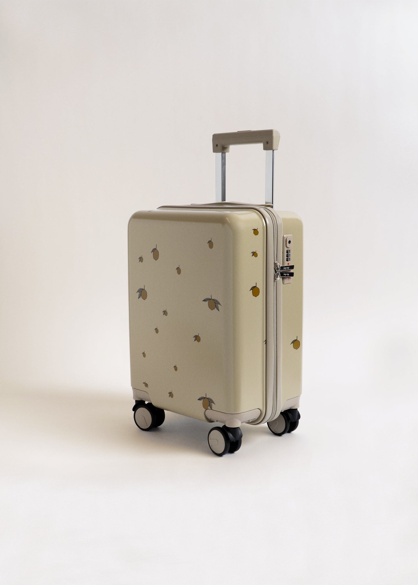 Konges Sloejd travel suitcase- lemon