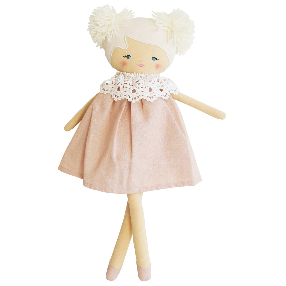 Alimrose Aggie doll-pale pink