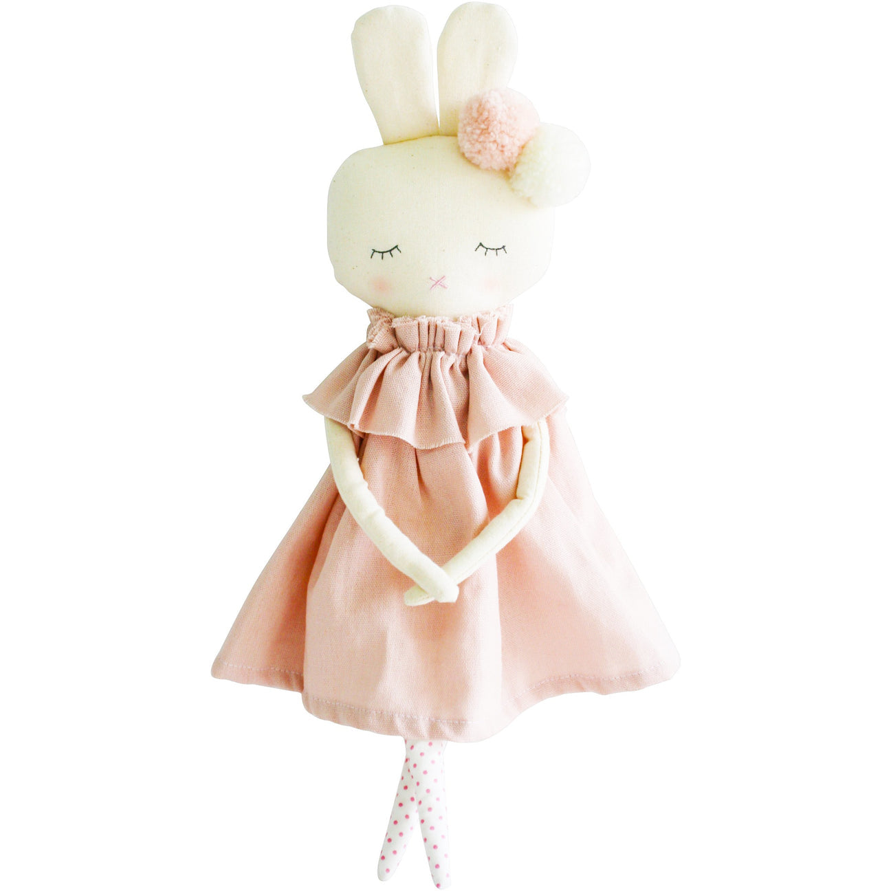 Alimrose Isabella bunny-pink  linen