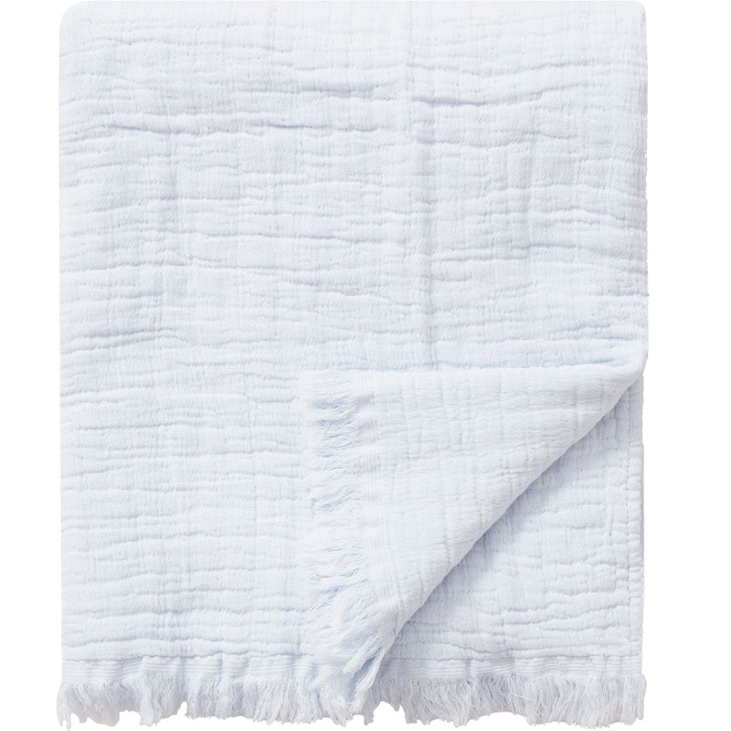 Garbo and friends Cotton Mellow Blanket M, Blue