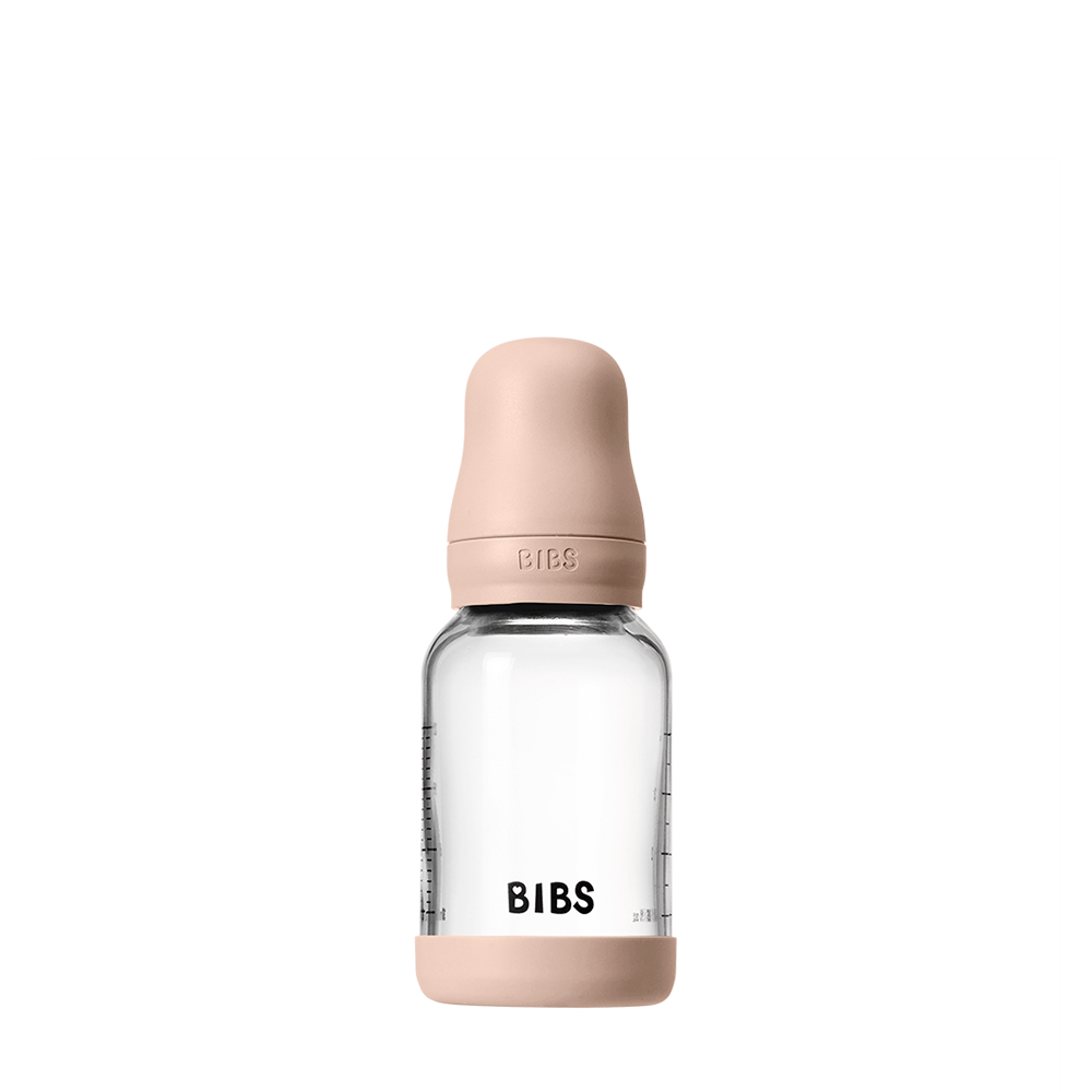 Bibs baby glass bottle- blush
