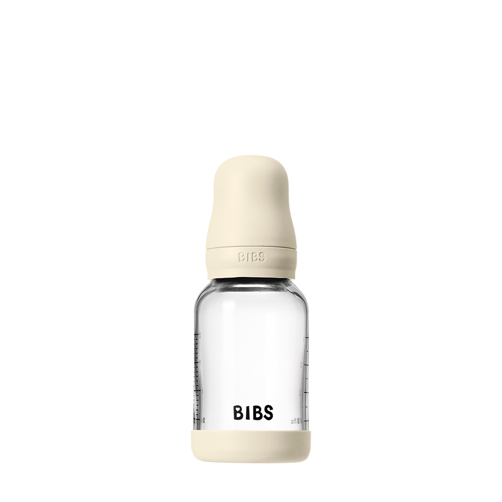 Bibs baby glass bottle-ivory