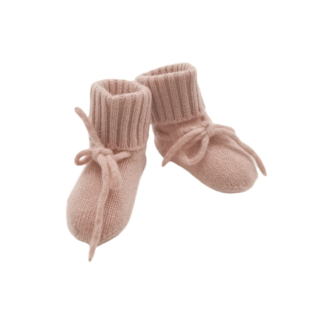 My Little Freckle cashmere booties- pink