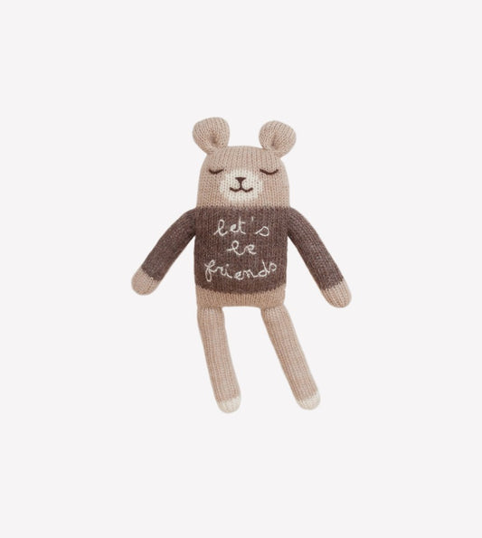 Main Sauvage knit toy |  friends teddy
