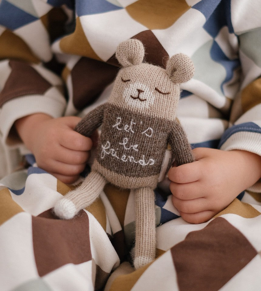 Main Sauvage knit toy |  friends teddy