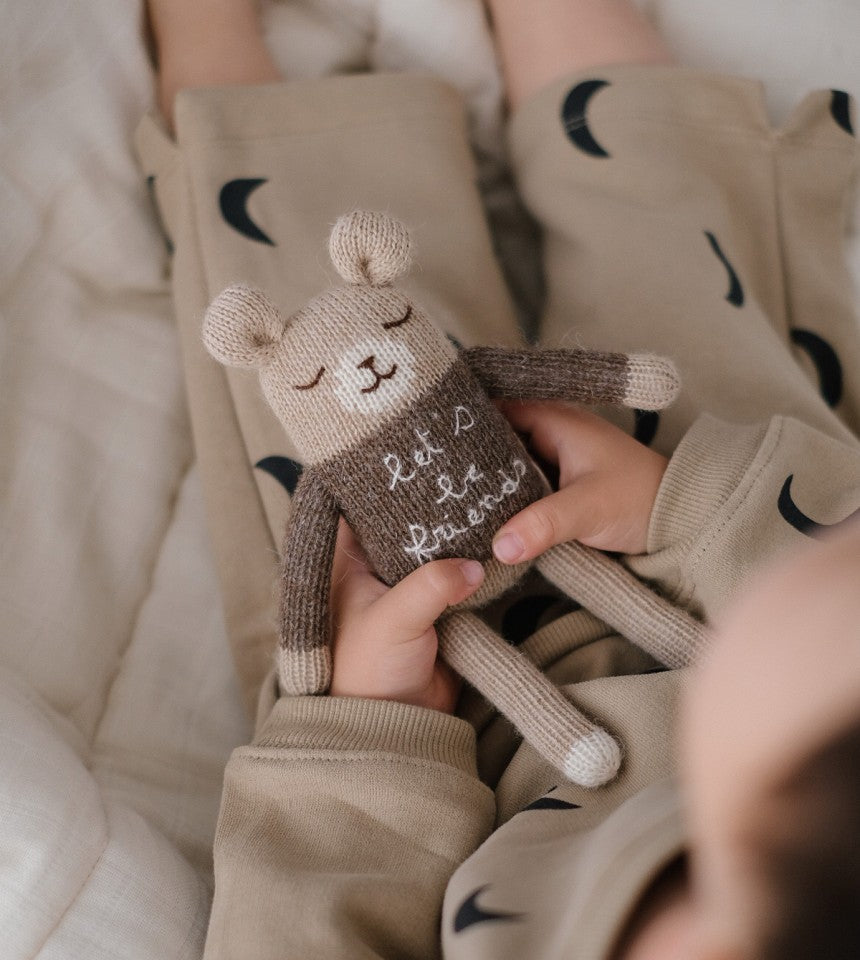 Main Sauvage knit toy |  friends teddy