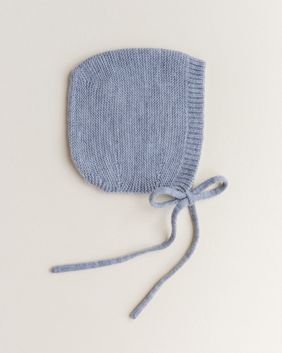 Hvid dolly bonnet- grey melange