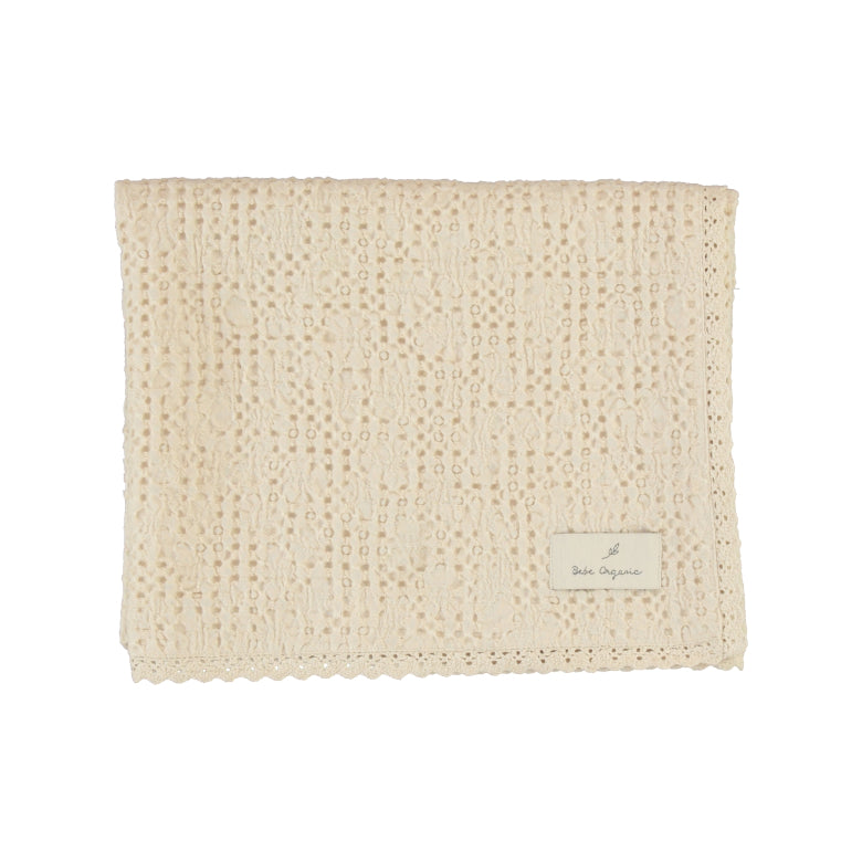 Bebe Organic Waffle Blanket-natural