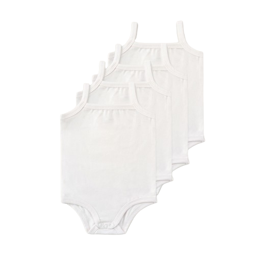 Faerie baby white sleeveless pk