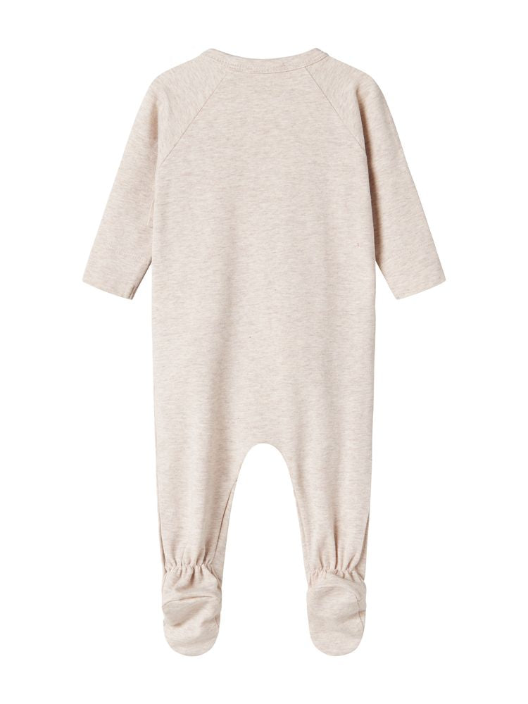 MarMar Rubetta- light beige melange hat & onesie set