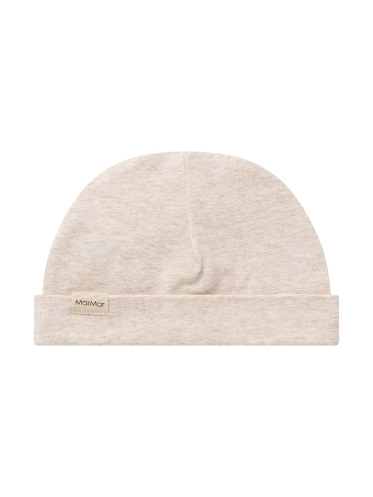 MarMar Rubetta- light beige melange hat & onesie set