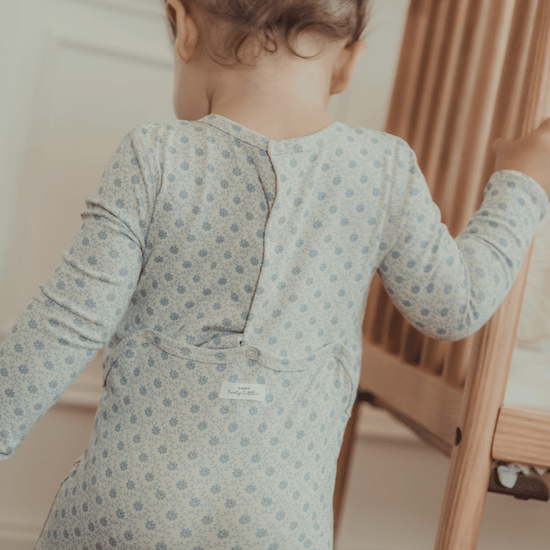 Lovely Littles Romper- Emma blue