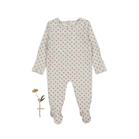 Lovely Littles Romper- Emma mauve