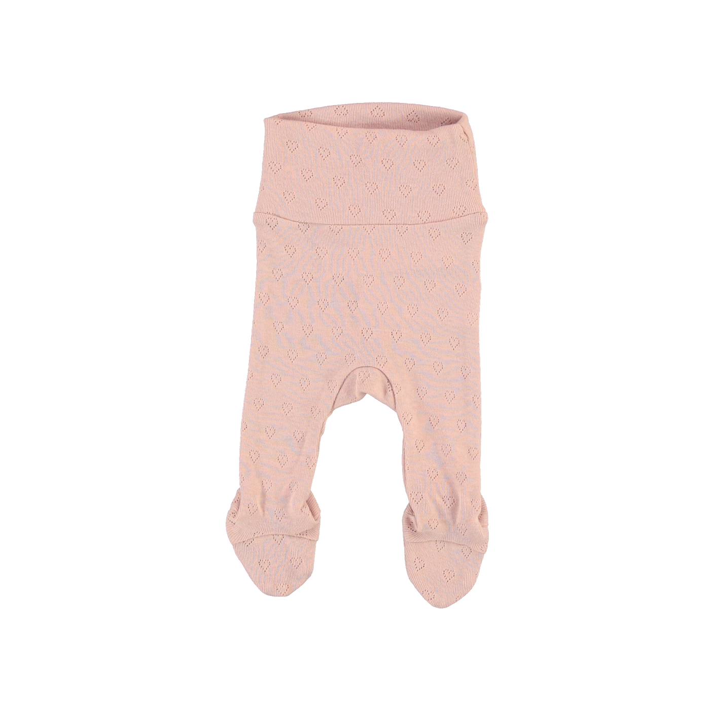 Bebe organic heart onesie set- blush