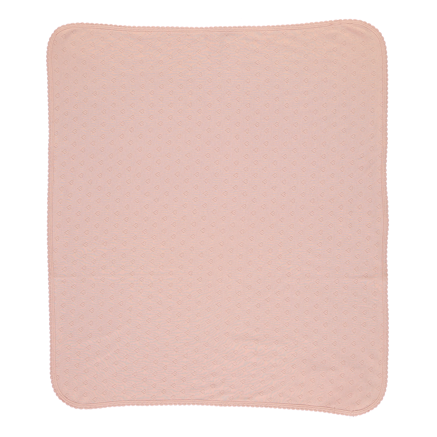 Bebe organic blanket- blush heart