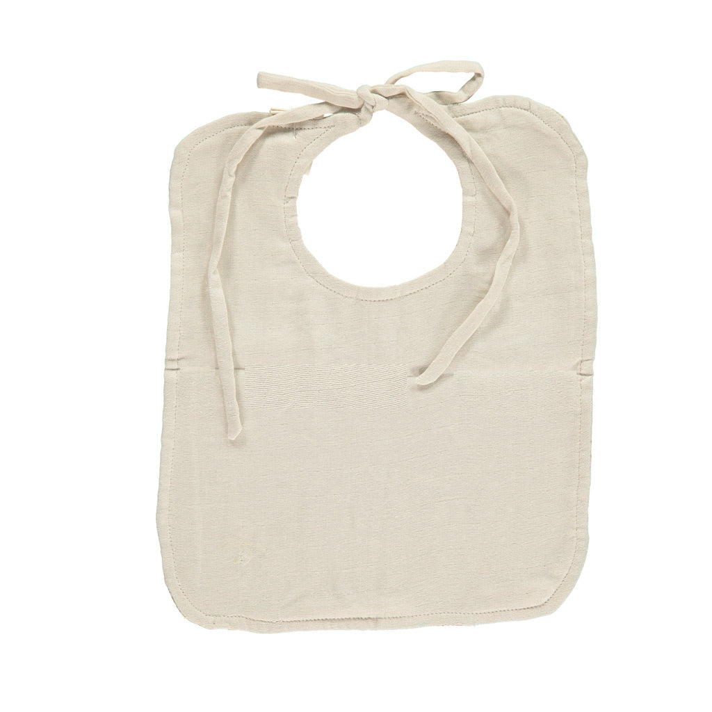 Camomile London Minako Golden Set of 2 Reversible Muslin Bibs