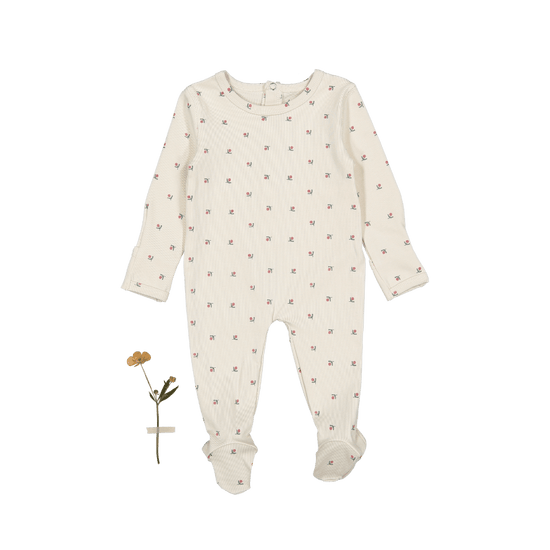 Lovely Littles Romper- mini stitch red