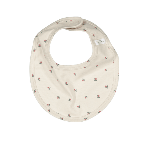 Lovely Littles Bib- mini stitch red