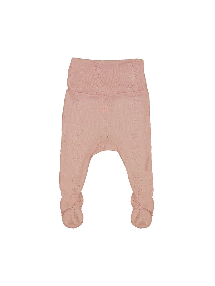 MarMar wool pointelle set, burnt rose