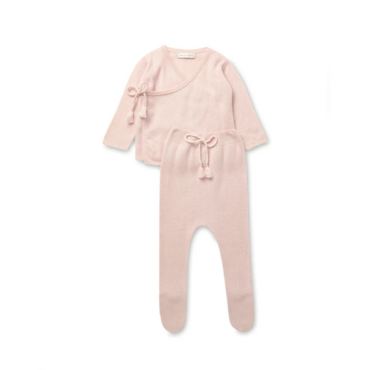 Bella Enfant wrap set- blush