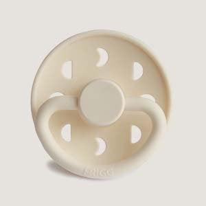 Frigg moon pacifier rubber -cream