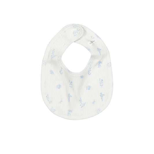 Lovely Littles Meadow blue bib