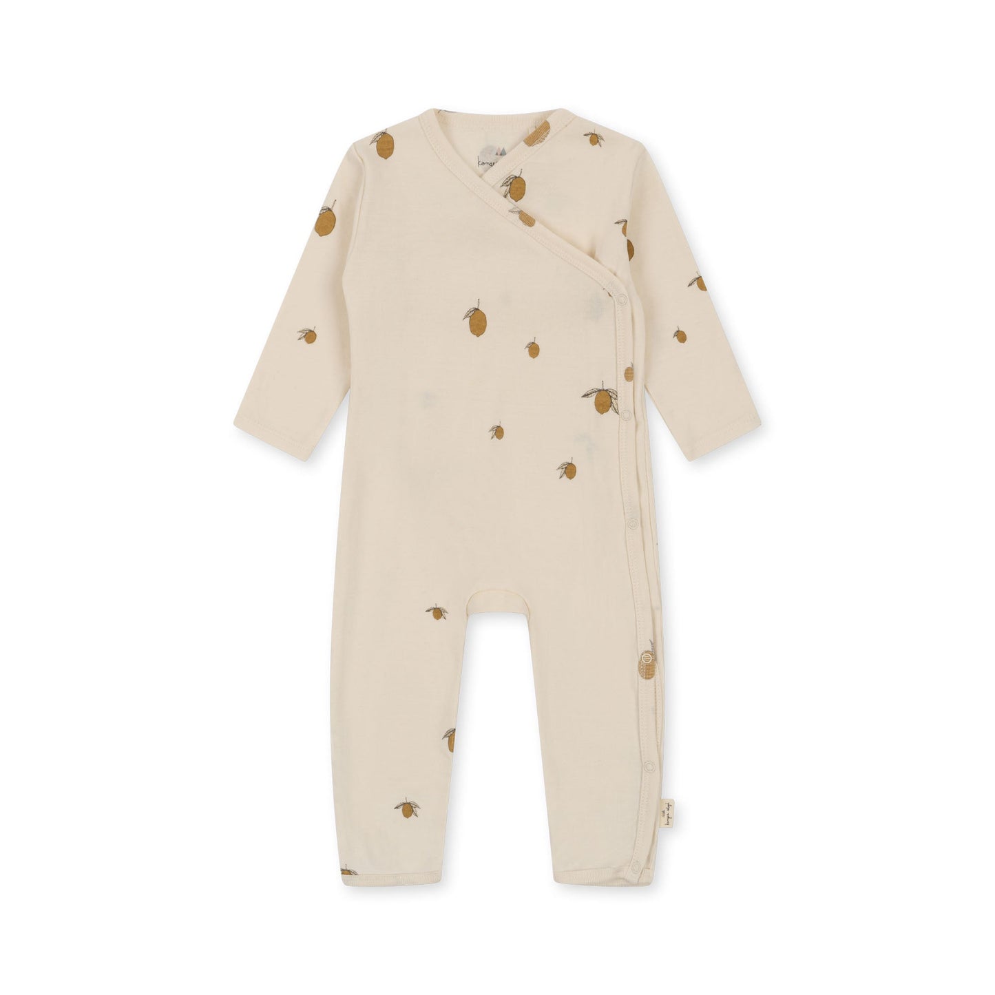 Konges Sloejd newborn onesie gots- lemon ( sold with bonnet only)