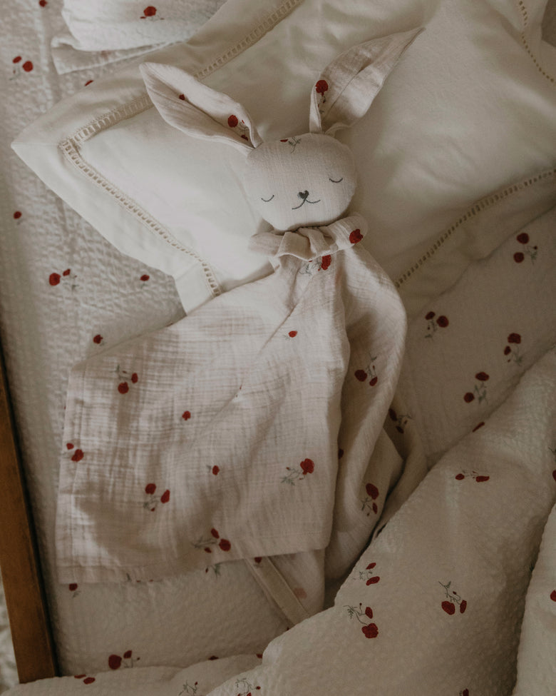Garbo and friends Poppy muslin bunny cuddle cloth