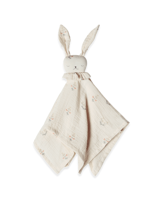 Garbo and friends La Fraise muslin bunny cuddle cloth