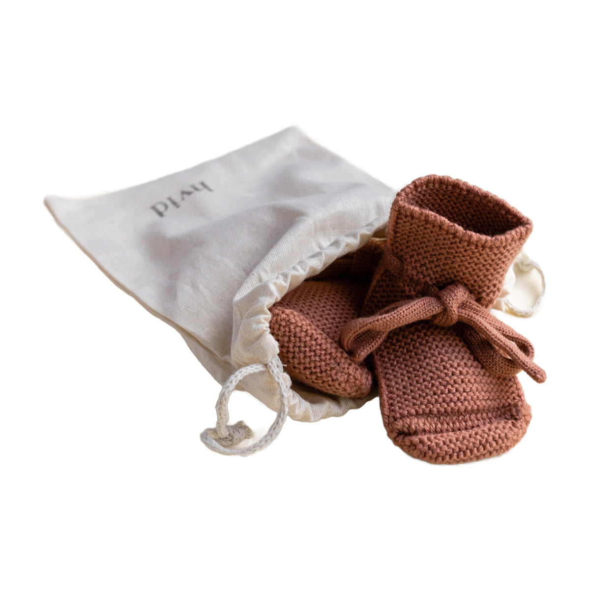 Hvid Booties – Brick