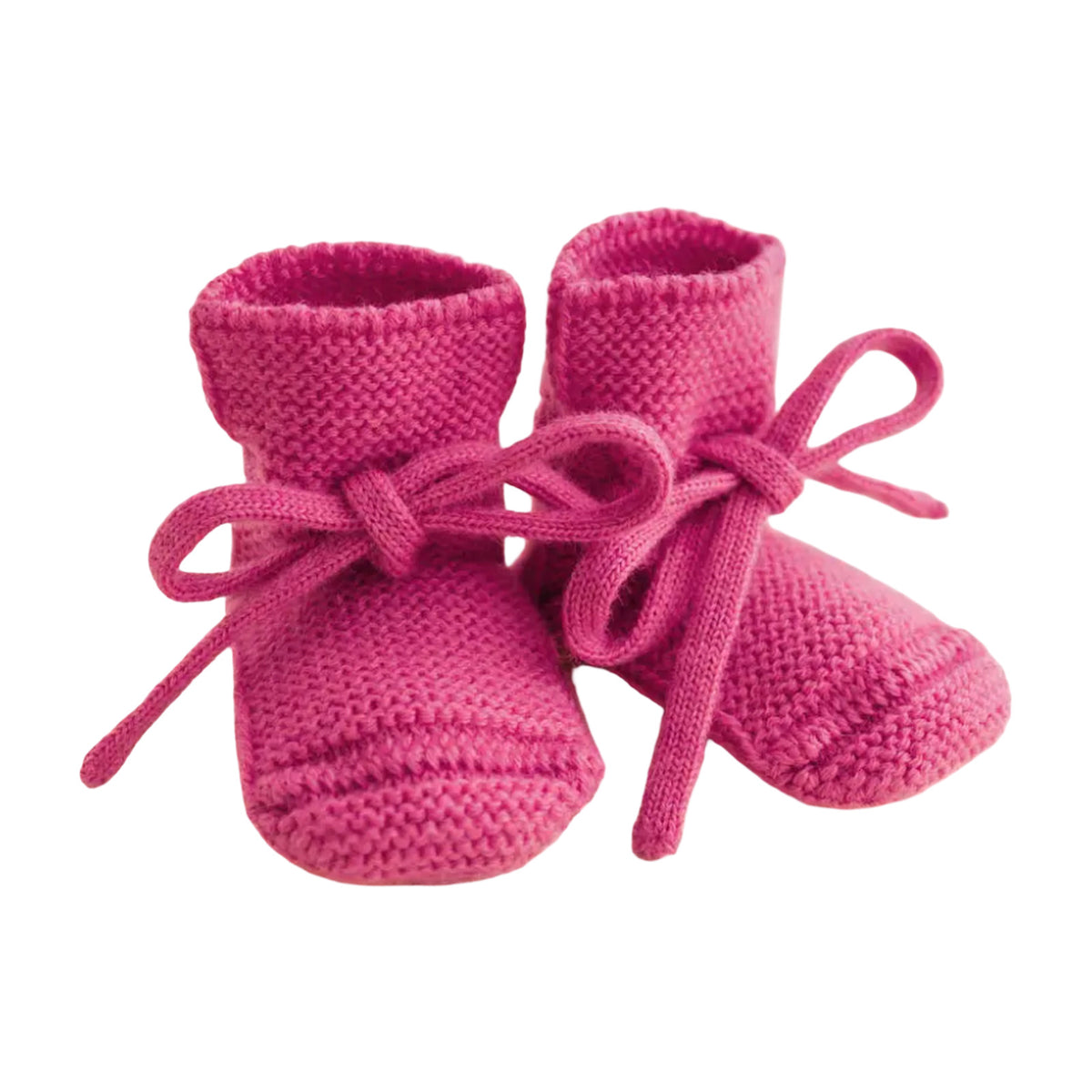 Hvid Booties – Fuchsia