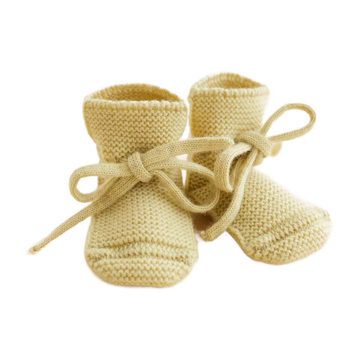 Hvid Booties – Light Yellow