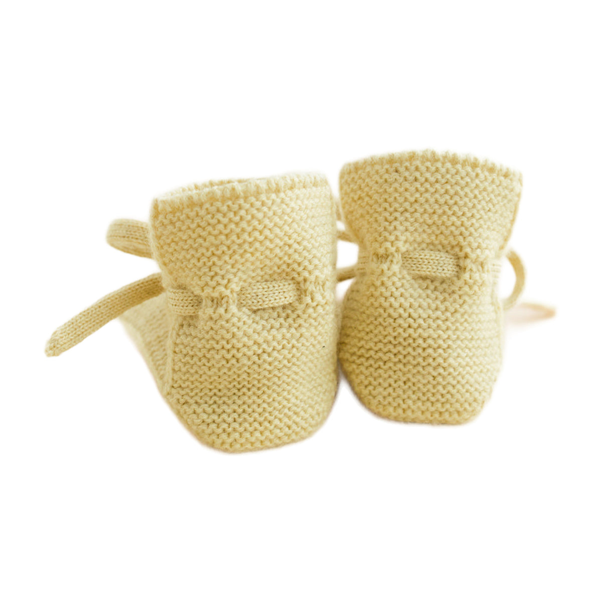 Hvid Booties – Light Yellow