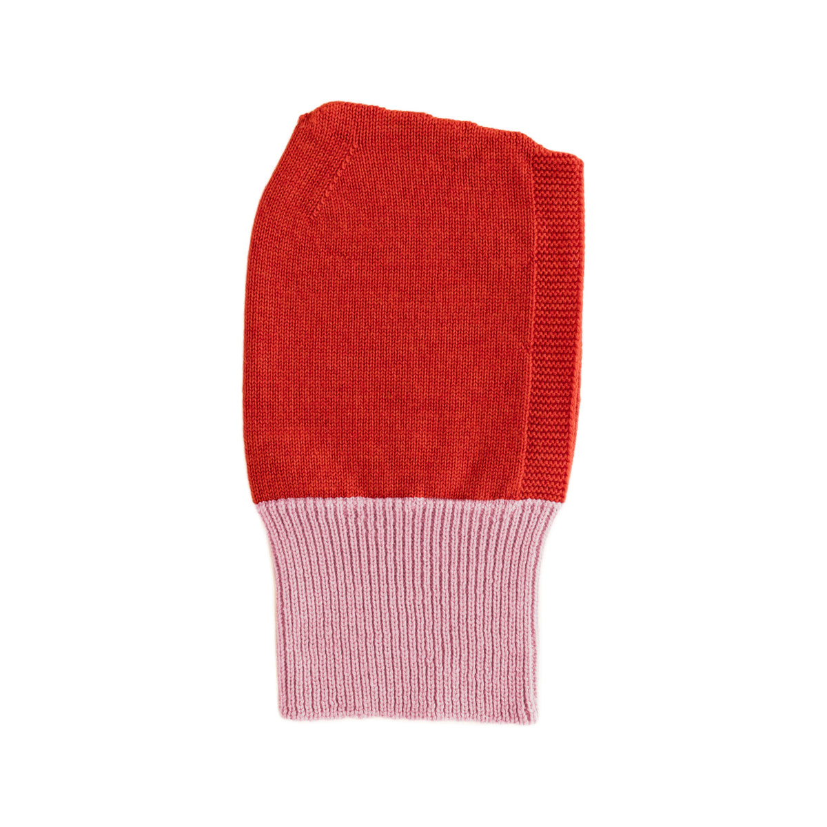 Hvid Balaclava cotton candy/red