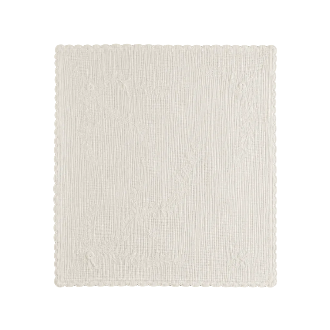Freckle Label Embroidered Heritage Comfort Blanket