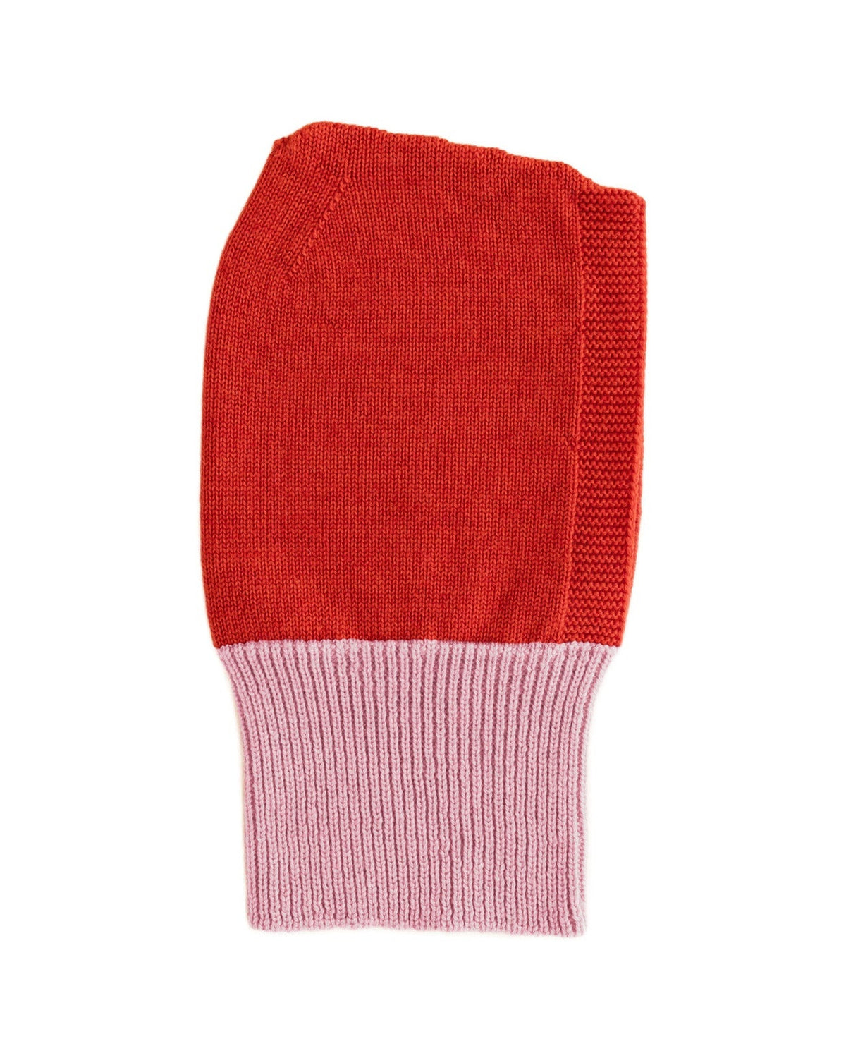 Hvid Balaclava cotton candy/ red on white