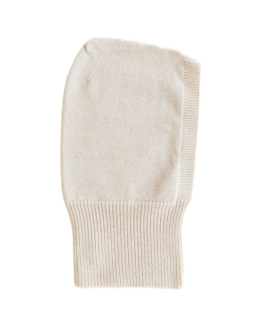 Hvid Balaclava cream on white