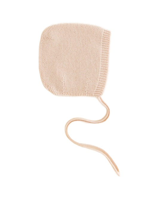 Hvid Bonnet- Oat NB on white