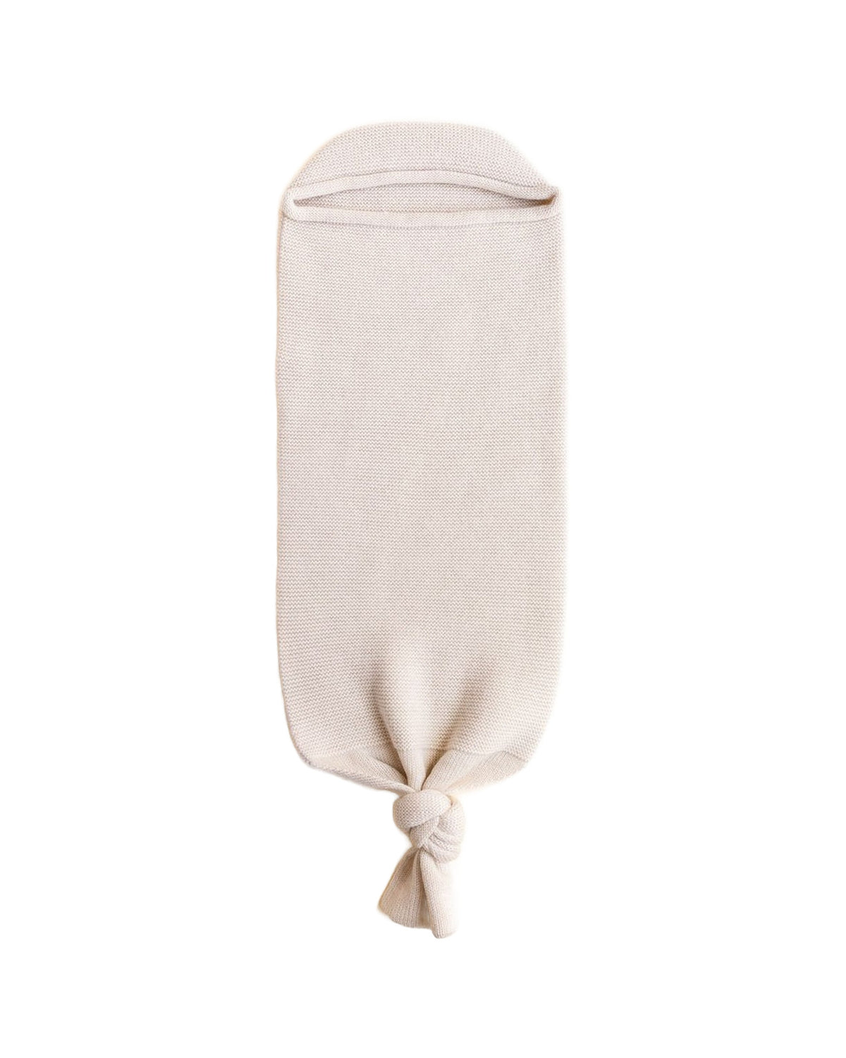 Hvid Cocoon baby wrap in Cream on white