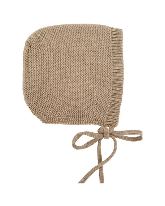 Hvid dolly bonnet- sand on white