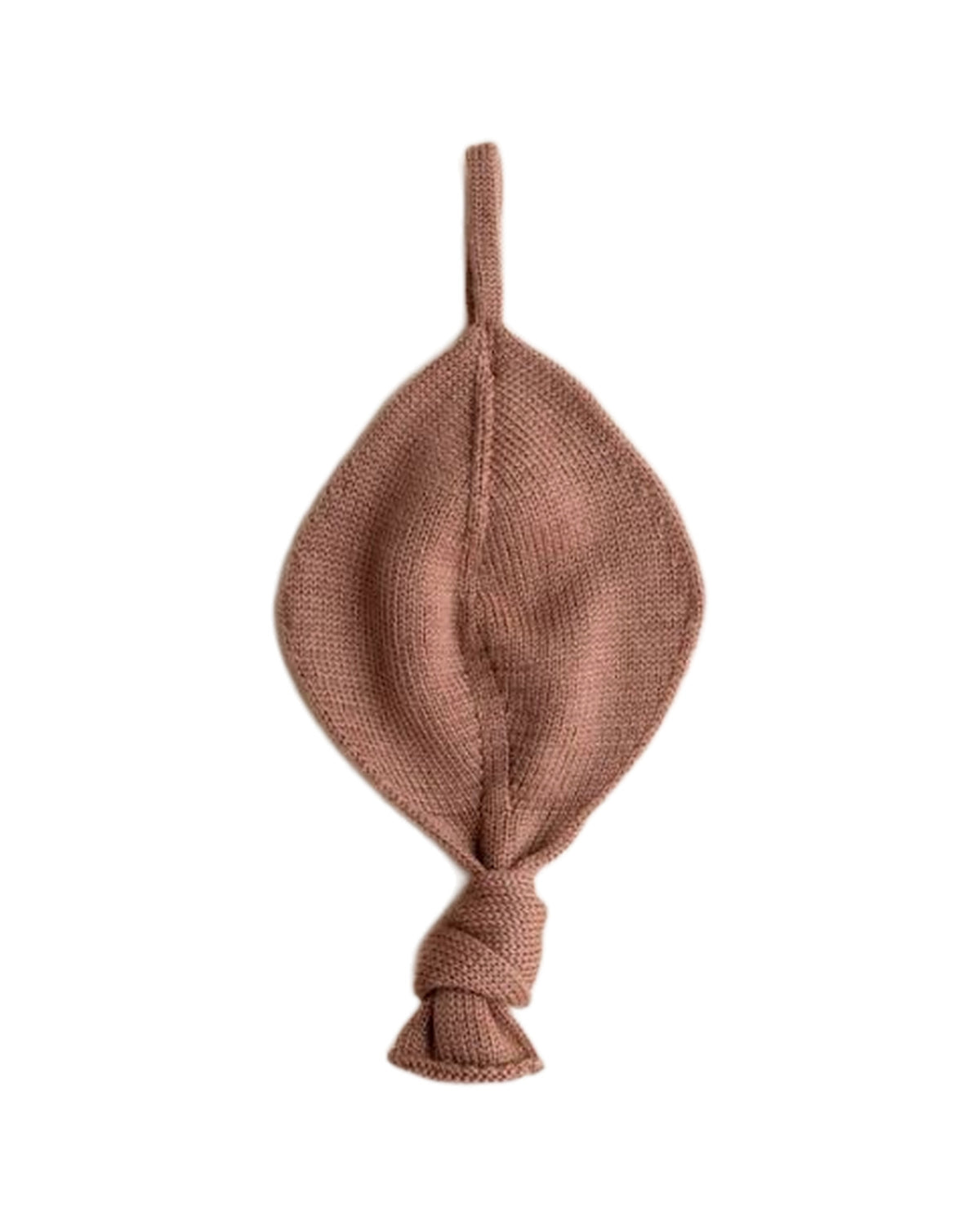 Hvid Titi Comforter-Terracotta on white