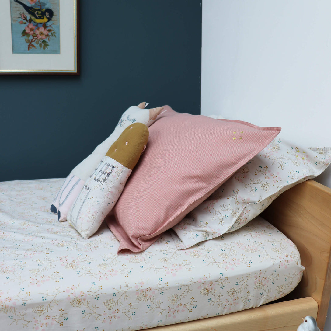 Camomile London Petit House cushion - Minako Golden