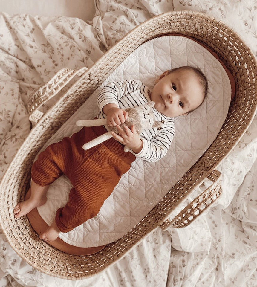 Main Sauvage Fawn knit toy |  sand