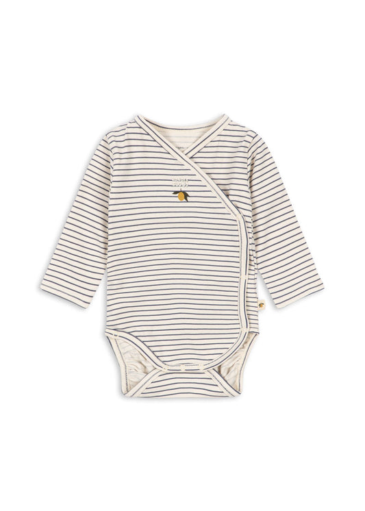 Konges Sloejd Basic Newborn Body in Stripe Combo
