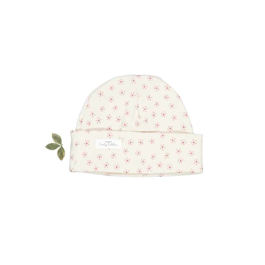 Lovely Littles Pink Roseberry matching hat